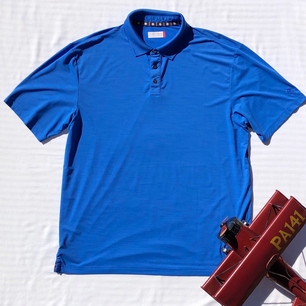 Ben Hogan Blue Performance Golf Polo Sz XL - Picture 3 of 8